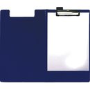 Klemmblockmappe, Klemme kurze Seite, A4, 23 x 33,5 cm, blau