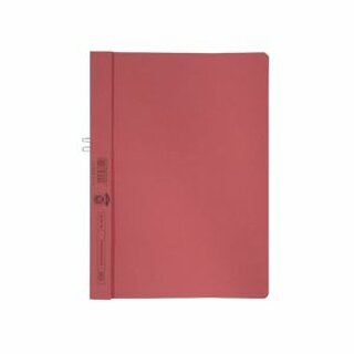 Klemmmappe Elba 36450, A4, Fassungsvermgen: 10 Blatt, ohne Vorderdeckel, rot