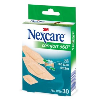 Pflaster Nexcare ult. stretch 360 N1130ASD, verschiedene Gren, beige, 30 Stck