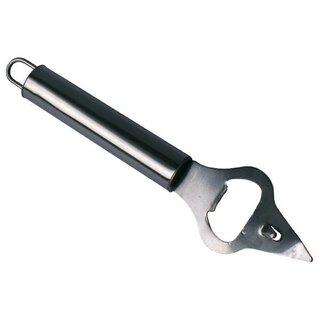 Flaschen- und Dosenöffner, Länge:180mm, aus Edelstahl