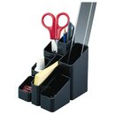 Stiftekcher 7 Fcher eckig schwarz