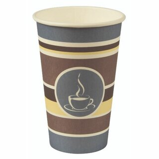 Einweg-Becher 90129, Material: Pappe, 300ml, 50 Stück