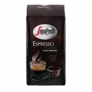 Espresso Segafredo 597752 Casa, krftig und gehaltvoll, 1000g