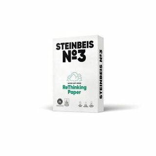 Kopierpapier Recycling Steinbeis No. 3, A4, 80g, 90er-Weie, 500 Blatt