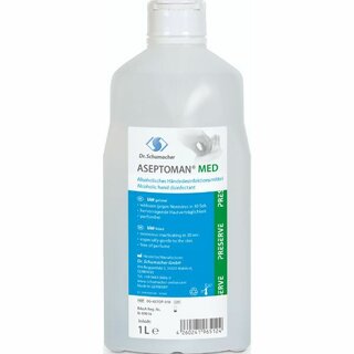 Aseptoman Med flüssige Handdesinfektion, 1000 ml