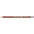 Bleistift Faber-Castell 112100 2001, HB, rot-gold lack....