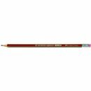 Bleistift Faber-Castell 112100 2001, HB, rot-gold lack....