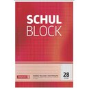 Notizblock, kariert mit Rand, A4, 70 g/m, Papier, wei,...