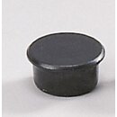 Magnet, rund, : 13 mm, Haftkraft: 100 g, schwarz