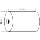 Thermorollen Exacompta 43804E, Breite: 80, Lnge: 44m,...