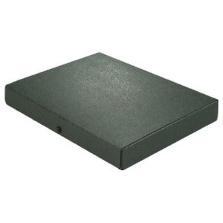 Dokumentenmappe Elba 31414, aus Hartpappe, A4, Fllhhe: 40mm, schwarz