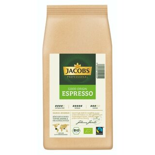 Kaffee Jacobs 4056105 Cafe Crema, ganze Bohne, 1000g