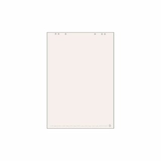 Flipchartblock Herlitz, blanko, Ma�e: 65 x 98 cm (L x B), 20 Blatt, 5 St�ck