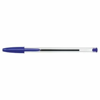 Kugelschreiber BIC Cristal Original, Kappe, Strichstärke 0,4mm, blau