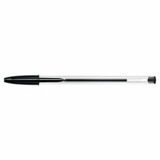 Kugelschreiber BIC Cristal Original, Kappe, Strichstrke 0,4mm schwarz