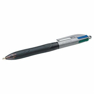 4-Farbkugelschreiber BIC 8922931, 4 Colours Grip Pro, Strichstrke: 0,4mm