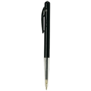 Kugelschreiber BIC M10 Einweg Druckmechanik, Strichstrke 0,4mm, schwarz