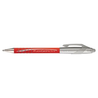 Kugelschreiber Paper Mate S0768280 Flexgrip Elite, Druckmechanik, 0,8mm, rot