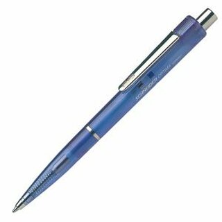 Kugelschreiber Schneider Optima 3403, Druckmechanik, nachfllbar, 0,4mm, blau