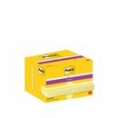 Haftnotizen Post-it Super Sticky 65612SY, 48 x 73 mm, 12...