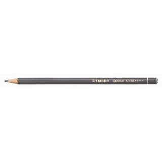 STABILO Fabstift Original 87/708, sechseckig, lichtbestndig, 2,5 mm, warmgrau