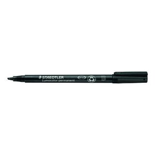 OHP-Stift Staedtler Lumocolor 314B, wasserfest, Strichstrke: 1,0/2,5mm, schwarz