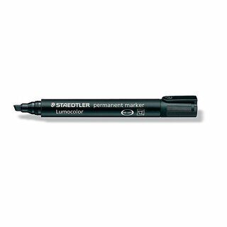 Permanentmarker Staedtler 350, Keilspitze, Strichstrke: 2-5mm, schwarz