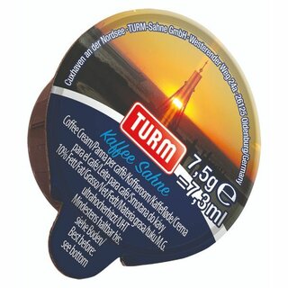 Kaffeesahne, 10% Fettgehalt, Portion a 7,5g, 240 Stück