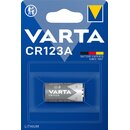 Fotobatterie Varta CR 123A, 3,0 Volt, Lithium, 10 Stck