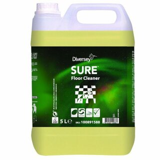 Bodenreiniger Diversey 100891588, SURE Floor, biologisch abbaubar, 5 Liter