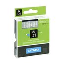 Schriftband Dymo D1 45020, Breite: 12mm, wei auf...