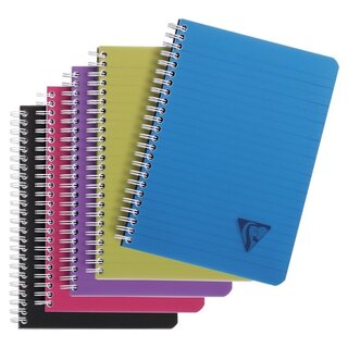 Collegeblock Clairefontaine 329546C, A5, liniert, 90g, 4fach gelocht, 80 Blatt