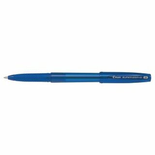 Kugelschreiber Pilot BPS-GG-M-L Super Grip, Strichstrke: 0,4mm, blau
