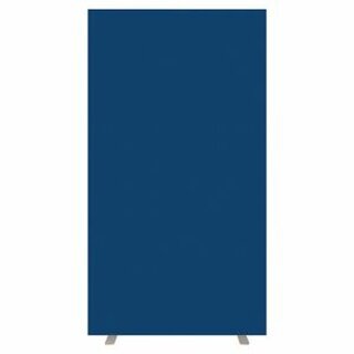 Trennwand Paperflow Akustik, Mae: 174 x 94 x 39cm, blau
