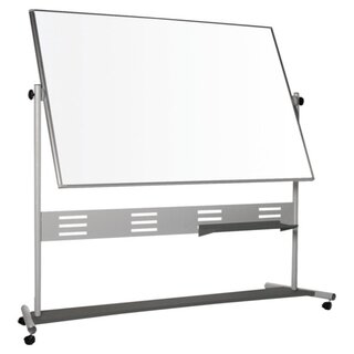 Weißwandtafel Bi-Office QR5404, Stativ-Drehtafel, emaill...