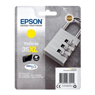 Tintenpatrone Epson C13T35944010, Inhalt: 20,3 ml, gelb