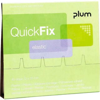 Pflasterstrips Nachfllung Plum Quickfix 5512, Mae: 72x25mm, 45 Stck