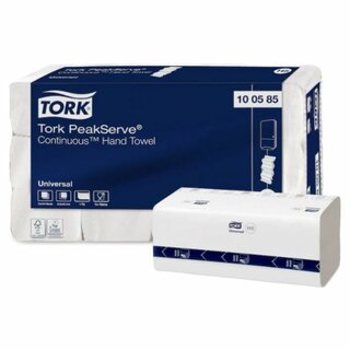 Endloshandtuchpapier Tork Peakserve wei 12 x 410 Blatt