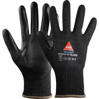 Schnittschutzhandschuhe Hase Genua HD Black, Gre 9, schwarz, 1 Paar