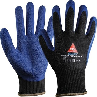 Schnittschutzhandschuhe Hase Genua FLEX Black, Größe 10,...