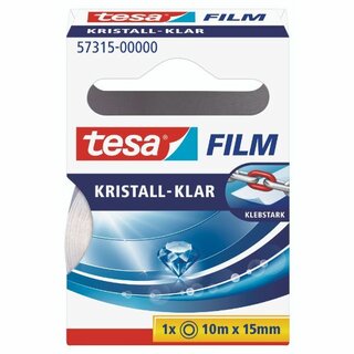 Klebefilm Tesa tesafilm 57315 kristallklar 15mm x 10m