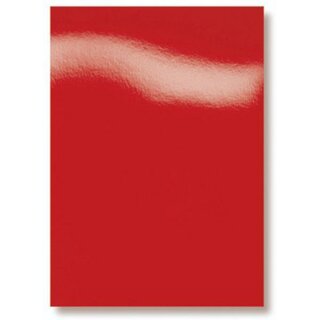 GBC Rückwand Karton Chromolux rot A4 250g 100 St