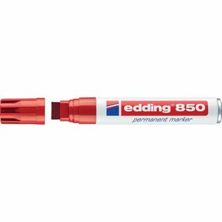 Permanentmarker edding 850, Keilspitze, Strichstärke:...