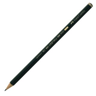 Bleistift Faber-Castell 119001 9000, Härtegrad: B, grün...