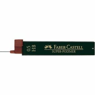 Feinminen Faber-Castell 120500, Strichstrke: 0,5mm, HB, 12 Stck