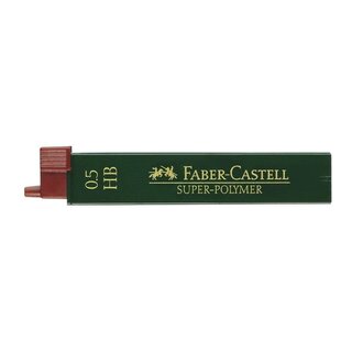 Feinminen Faber-Castell 120500, Strichstrke: 0,5mm, HB, 12 Stck