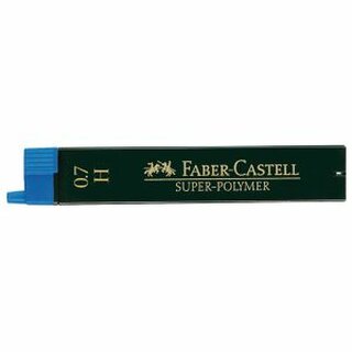 Feinminen Faber-Castell 120711, Strichstrke: 0,7mm, H, 12 Stck