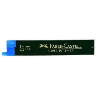 Feinminen Faber-Castell 120711, Strichstrke: 0,7mm, H, 12 Stck