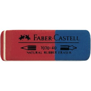 Radierer Faber-Castell 7070-40, Kautschuk, für Blei-,...