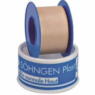 Pflaster Shngen 1009111, Heftpflaster, gerollt, Mae: 5m x 2,5cm